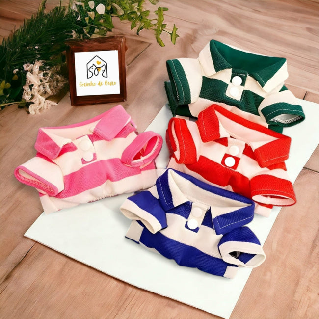 Leveza™ | Camisa Casual para Cães Pequenos e Grandes