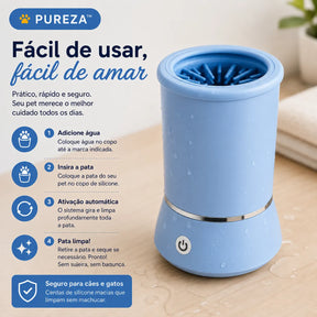 Pureza™ | Limpador Automático de Patas