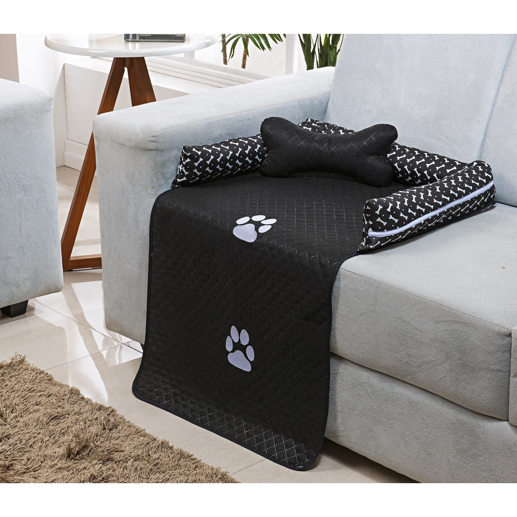 Aconchego™ | Cama e Protetor de Sofá para Pets