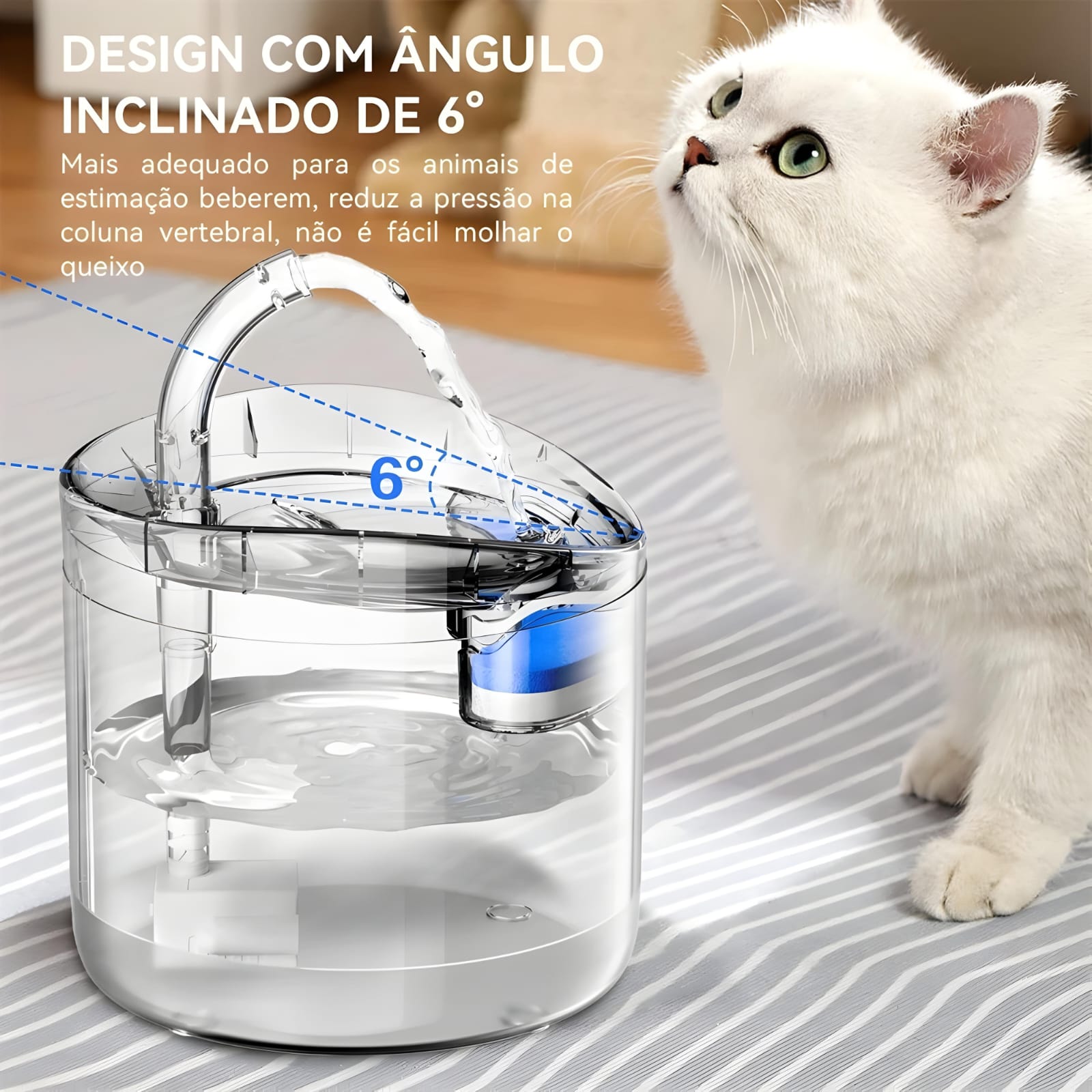 Fonte Imperial™ | Bebedouro Automático para Pets
