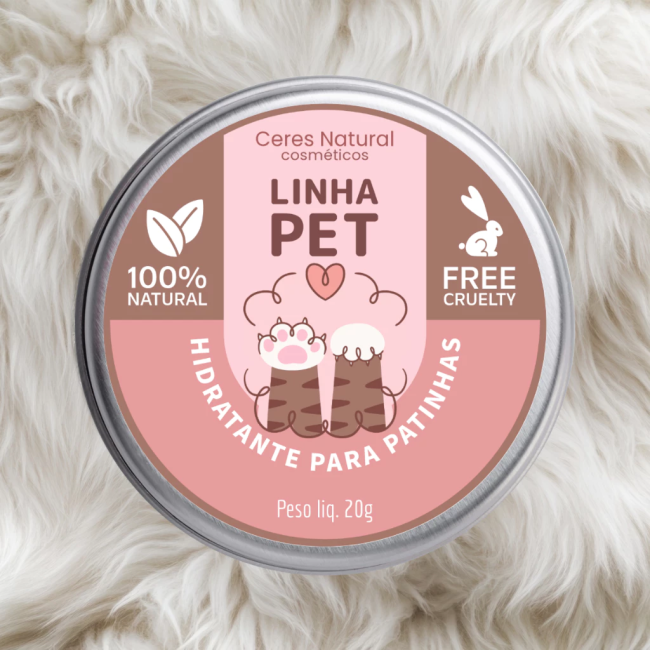 CuidaPatinhas™ | Hidratante Natural para Patas