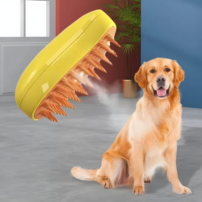 Brisa Pro™ | Escova Massageadora Vaporizadora
