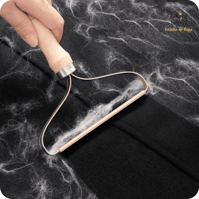 Toque Mágico™ | Removedor de Pelos para Roupas, Tapetes e Sofás