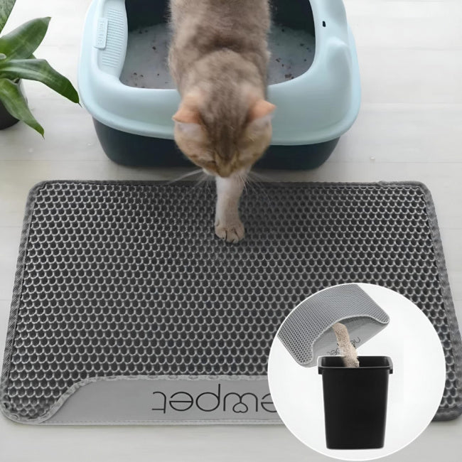 Areia Limpa™ | Tapete Eva Coletor para Gatos